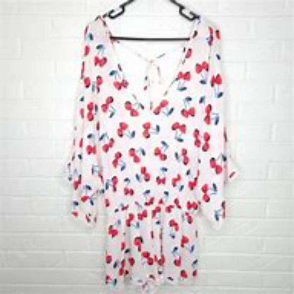 🍒🍒Kate Spade Cherry Toss Playsuit🍒🍒Small